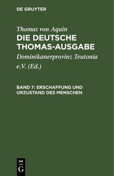 portada Erschaffung und Urzustand des Menschen (in German)