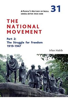 portada A People's History of India 31: The National Movement, Part 2: The Struggle for Freedom, 1919–1947