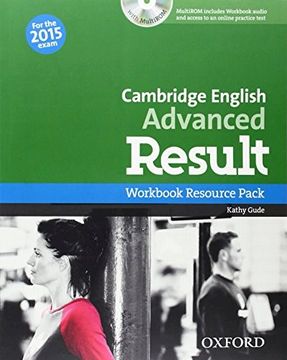 portada Cambridge English: Advanced Result: Cae Result Workbook Without key + Cd-Rom 2015 Edition (Cambridge Advanced English (Cae) Result) 