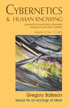portada Cybernetics & Human Knowing: Gregory Bateson Essays for an Ecology of Ideas (en Inglés)