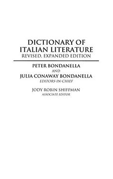 portada Dictionary of Italian Literature, 2nd Edition 