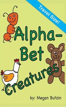 portada AlphaBet Creatures Travel Size: Coloring Book (en Inglés)
