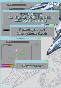 portada Digital Drawing for Beginners and Intermediates with Adobe Photoshop: From simple forms to complicated objects (en Inglés)