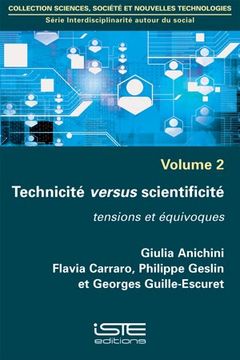 portada Technicite Versus Scientificite (in French)