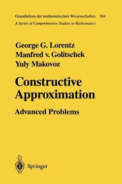 portada constructive approximation: advanced problems (en Inglés)