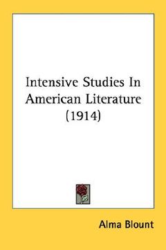 portada intensive studies in american literature (1914) (en Inglés)