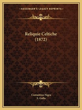 portada Reliquie Celtiche (1872) (in Italian)