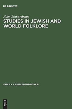 portada Studies in Jewish and World Folklore (Fabula 