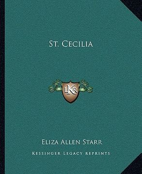 portada st. cecilia (en Inglés)