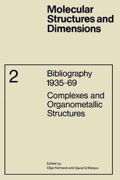 portada Complexes and Organometallic Structures (en Inglés)