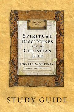 portada Spiritual Disciplines for the Christian Life Study Guide (en Inglés)