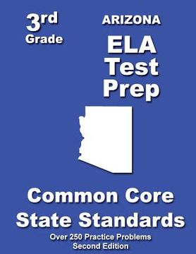 portada Arizona 3rd Grade ELA Test Prep: Common Core Learning Standards