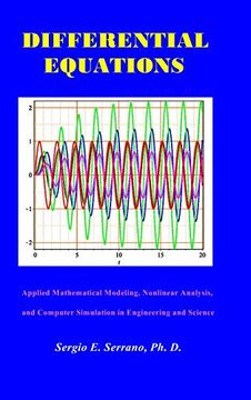 portada Differential Equations: Applied Mathematical Modeling, Nonlinear Analysis, and Computer Simulation in Engineering and Science (en Inglés)