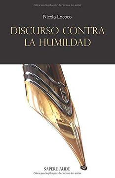 portada Discurso Contra la Humildad (in Spanish)