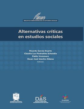 portada Alternativas Críticas en Estudios Sociales