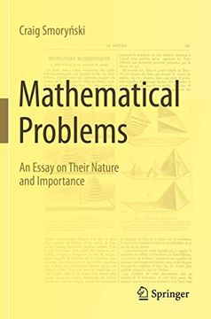 portada Mathematical Problems: An Essay on Their Nature and Importance (en Inglés)