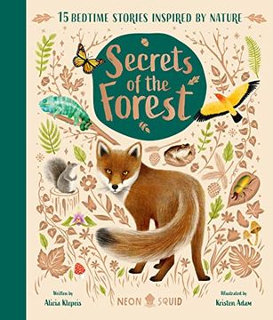 portada Secrets of the Forest: 15 Bedtime Stories Inspired by Nature (Nature Bedtime Stories) (en Inglés)