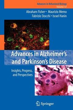 portada advances in alzheimer's and parkinson's disease: insights, progress, and perspectives (en Inglés)