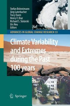 portada Climate Variability and Extremes During the Past 100 Years (in English)