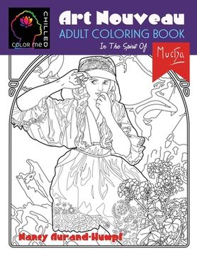 portada Art Nouveau Coloring - In The Spirit of Mucha (in English)