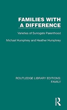 portada Families With a Difference (Routledge Library Editions: Family) 