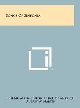 portada songs of sinfonia (en Inglés)