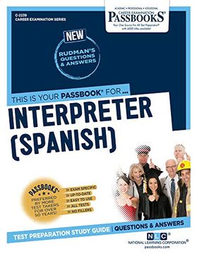 portada Interpreter (Spanish) (Career Examination) (in English)