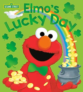 portada Elmo's Lucky day (Sesame Street) (Sesame Street Board Books) 