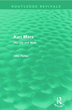 portada Karl Marx (Routledge Revivals): His Life and Work (in English)