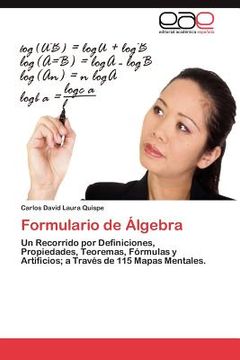 portada formulario de lgebra (in English)