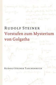 portada Vorstufen zum Mysterium von Golgatha (in German)