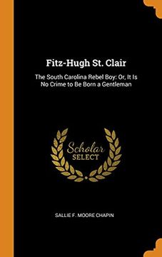 portada Fitz-Hugh st. Clair: The South Carolina Rebel Boy: Or, it is no Crime to be Born a Gentleman 