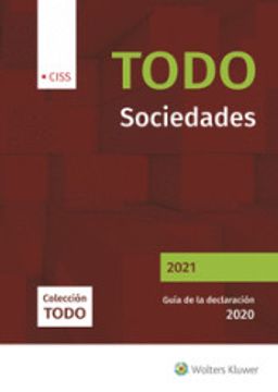 portada Todo Sociedades 2021: Guía de la Declaración 2020 (in Spanish)