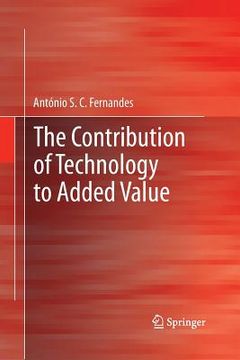 portada The Contribution of Technology to Added Value (en Inglés)