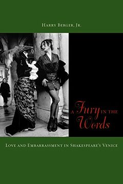 portada A Fury in the Words: Love and Embarrassment in Shakespeare's Venice (en Inglés)