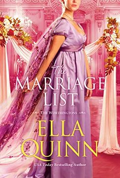portada The Marriage List (The Worthingtons) (in English)
