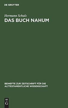 portada Das Buch Nahum (en Alemán)