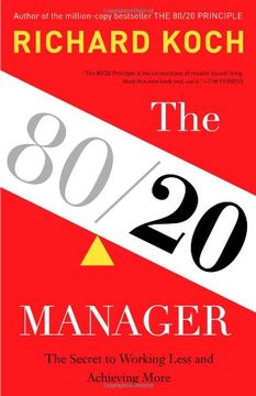 portada The 80/20 Manager: The Secret to Working Less and Achieving More