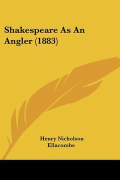 portada shakespeare as an angler (1883) (en Inglés)