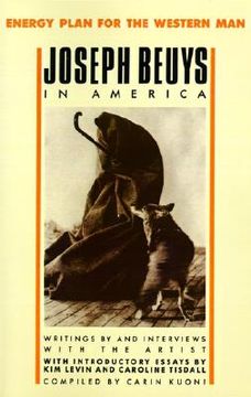 portada joseph beuys in america: energy plan for the western man (in English)