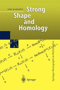 portada strong shape and homology (en Inglés)
