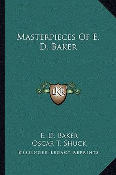 portada masterpieces of e. d. baker (en Inglés)