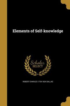 portada Elements of Self-knowledge (en Inglés)