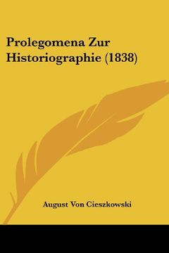 portada Prolegomena zur Historiographie (1838)