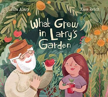 portada What Grew in Larry's Garden (en Inglés)