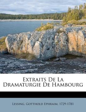 portada Extraits de la dramaturgie de Hambourg (en Francés)