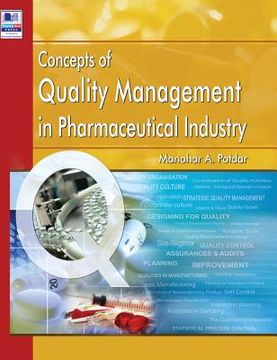 portada Concepts of Quality Management in Pharmaceutical Industry (en Inglés)