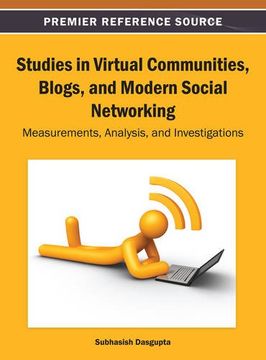 portada studies in virtual communities, blogs, and modern social networking (en Inglés)