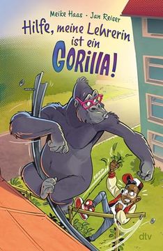 portada Hilfe, Meine Lehrerin ist ein Gorilla (en Alemán)