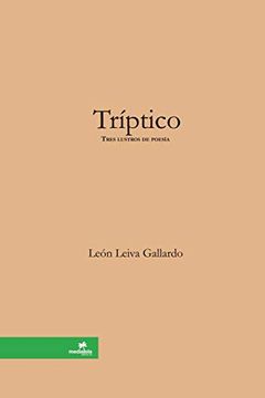 portada Tríptico [Tres Lustros de Poesía] (in Spanish)